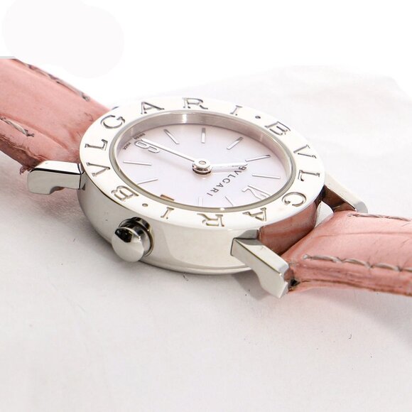 BVLGARI Watches BB23SL Stainless Steel/leather Quartz main image 5
